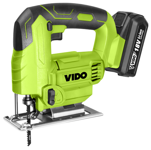 اره عمود بر شارژی 18 ولت 80 میلی آمپری تک باتری VIDOویدو WD041610180